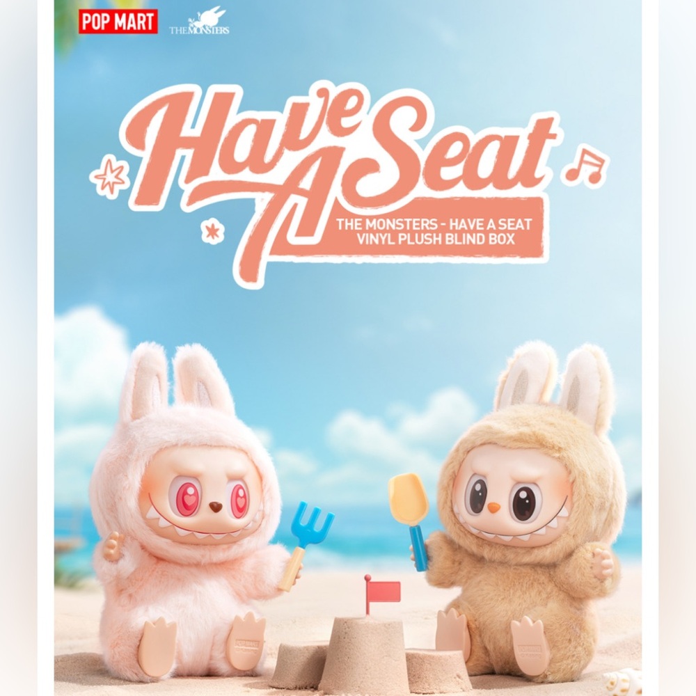 Have a Seat Labubu blind box